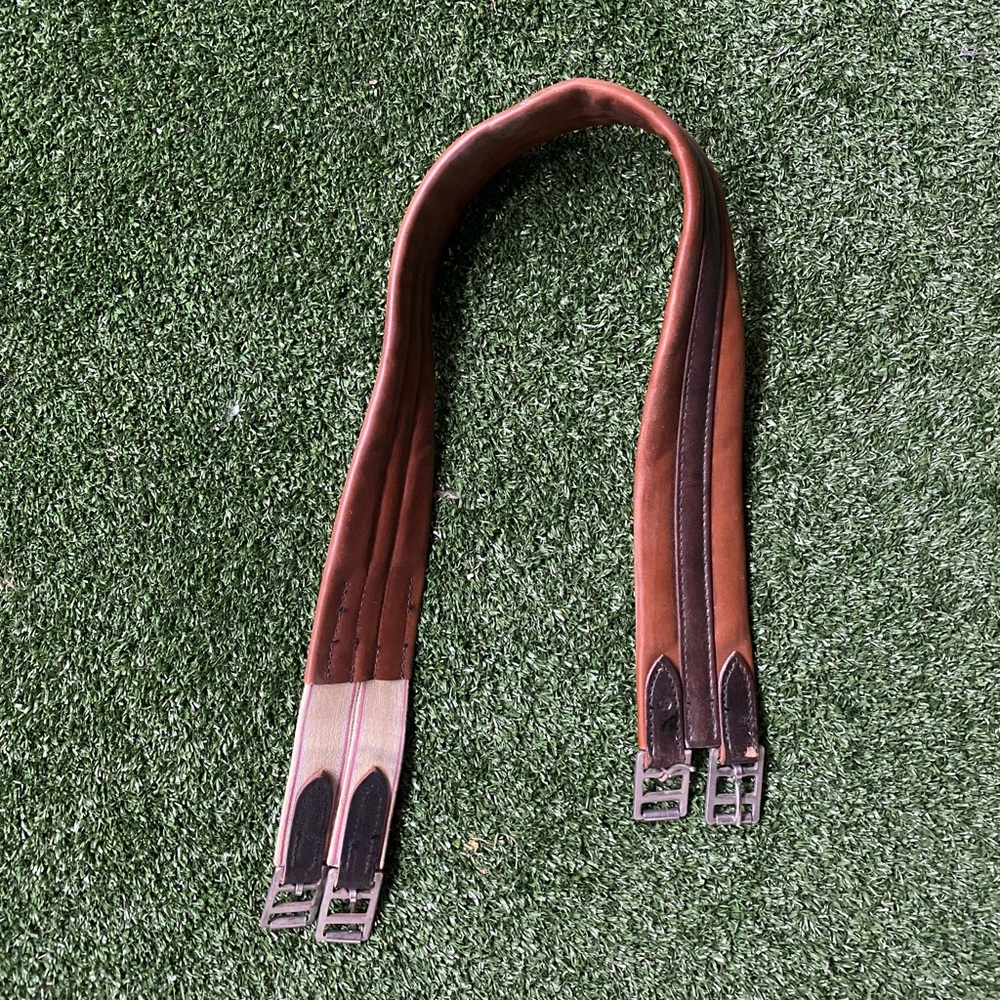 No-Brand leather schooling girth 46”